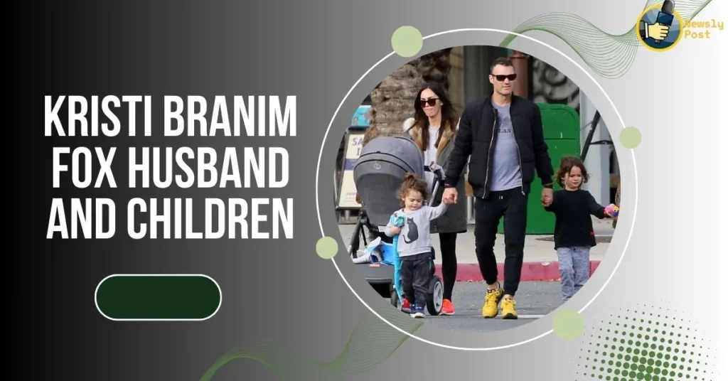 Kristi Branim Fox Husband and Children